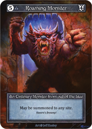 Roaming Monster Beta Foil