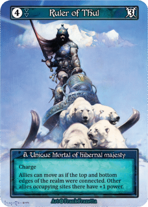 Ruler of Thul Alpha Foil