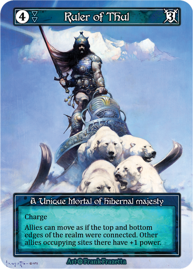 Ruler of Thul Alpha Foil
