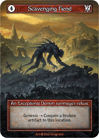 Scavenging Fiend Beta Foil
