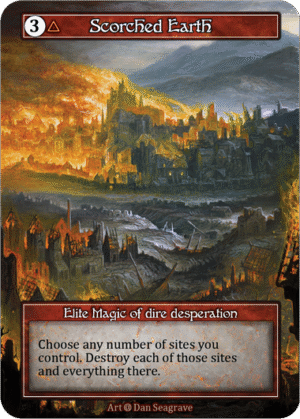 Scorched Earth Alpha Foil