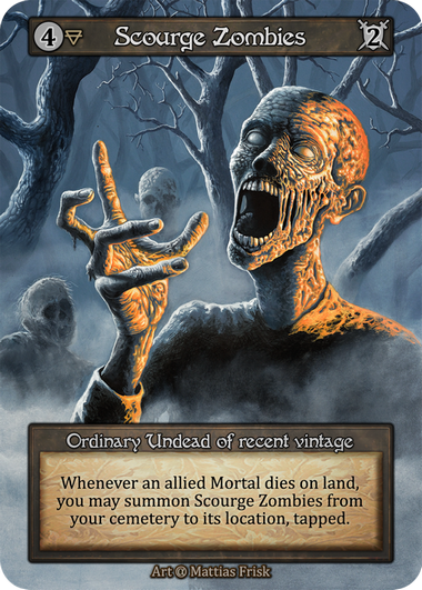 Scourge Zombies Alpha