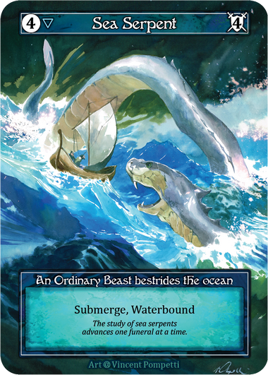 Sea Serpent Alpha Foil