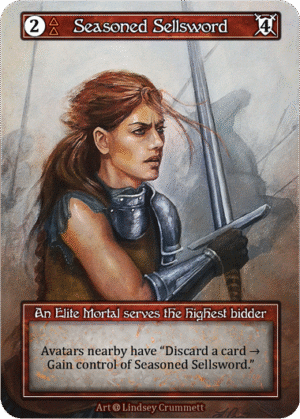 Seasoned Sellsword Alpha Foil