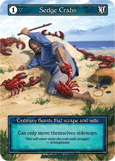 Sedge Crabs Alpha Foil