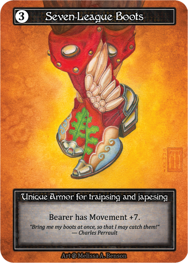 Seven-League Boots Beta Foil