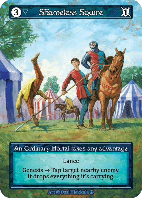 Shameless Squire Foil