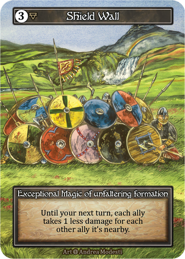 Shield Wall Alpha Foil
