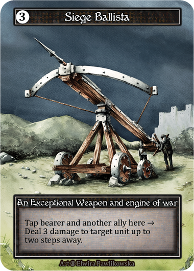 Siege Ballista Beta Foil