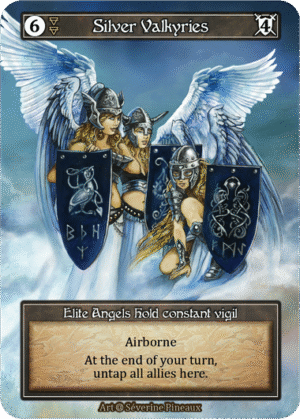 Silver Valkyries Alpha Foil