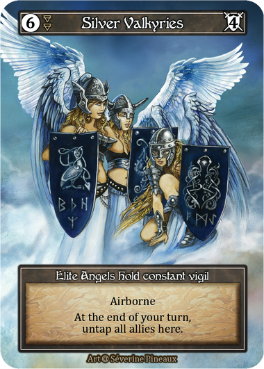 Silver Valkyries Alpha Foil