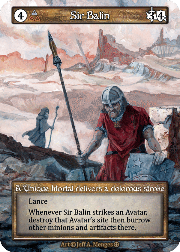 Sir Balin Foil