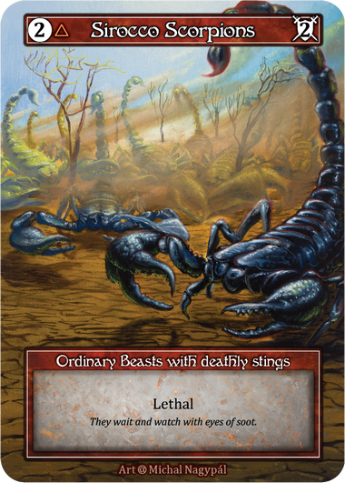 Sirocco Scorpions Alpha Foil