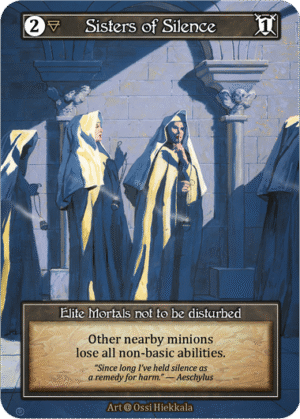 Sisters of Silence Alpha Foil