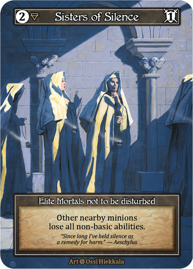 Sisters of Silence Alpha Foil