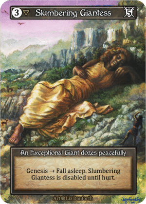 Slumbering Giantess Alpha Foil