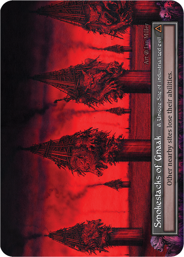 Smokestacks of Gnaak Beta Foil