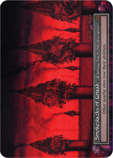 Smokestacks of Gnaak Alpha Foil