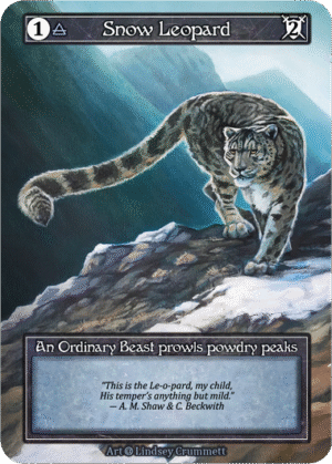 Snow Leopard Alpha Foil