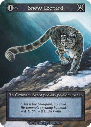 Snow Leopard Alpha