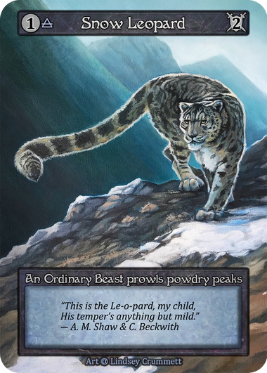 Snow Leopard Alpha