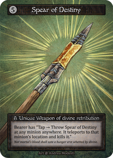 Spear of Destiny Beta
