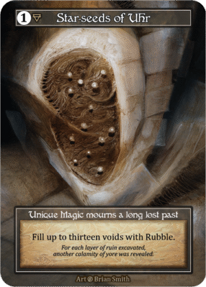 Star-seeds of Uhr Beta Foil