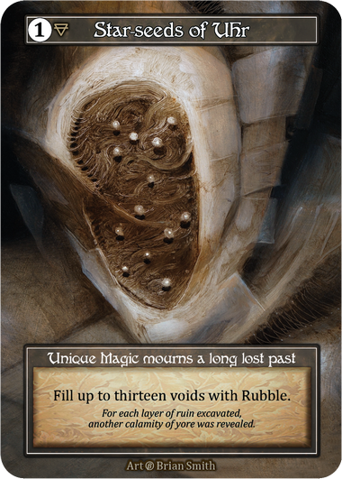 Star-seeds of Uhr Beta Foil