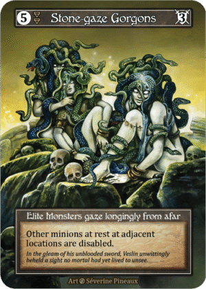 Stone-gaze Gorgons Beta Foil