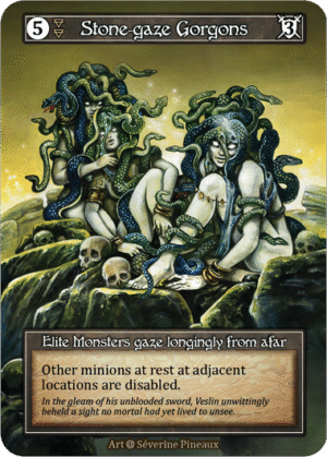 Stone-gaze Gorgons Alpha Foil