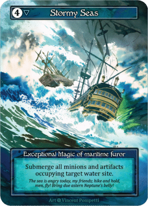 Stormy Seas Alpha Foil