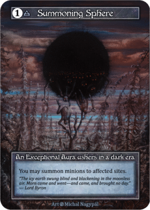 Summoning Sphere Beta Foil