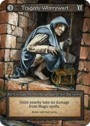 Tragedy Worrywart Alpha