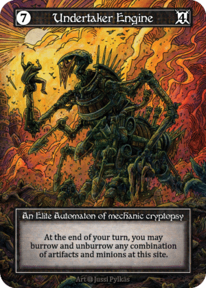 Undertaker Engine Alpha Foil