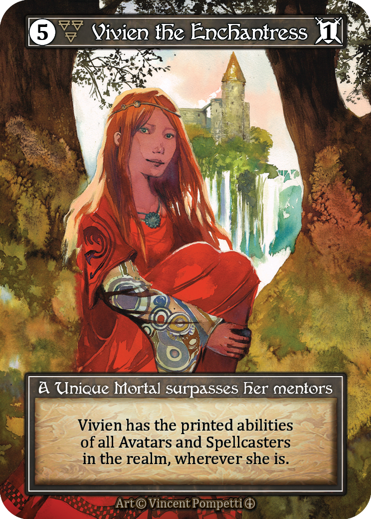 mtg vivien cards Magic The Gathering - Foundations Tokens - Reid Emblem Create a 3/3 green Beast creature token Vivien of the Arkbow -