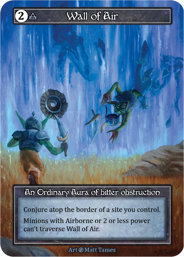 Wall of Air Beta Foil