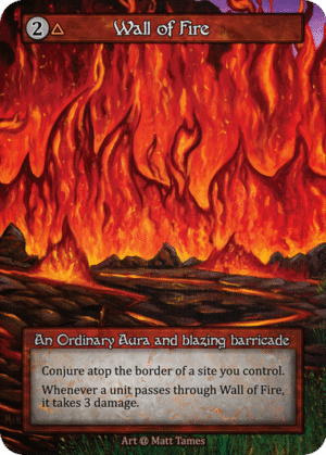 Wall of Fire Alpha