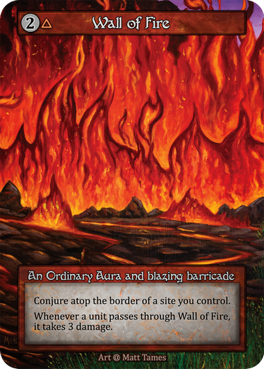 Wall of Fire Alpha