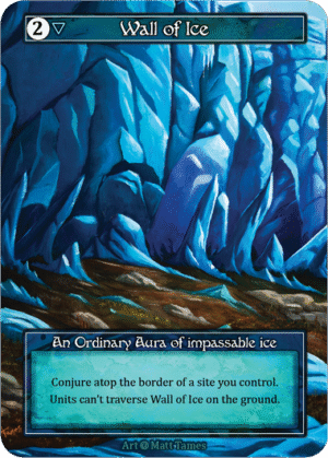 Wall of Ice Alpha Foil