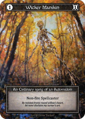 Wicker Manikin Beta Foil