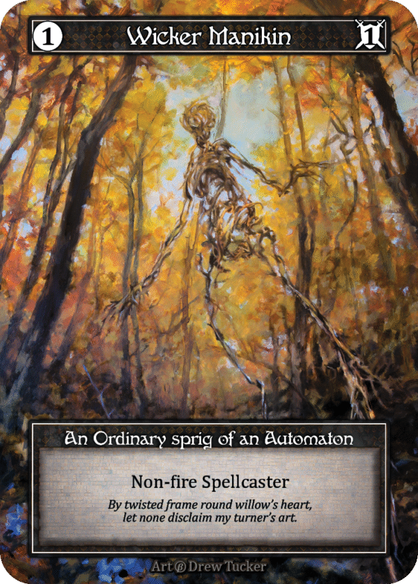 Wicker Manikin Beta Foil