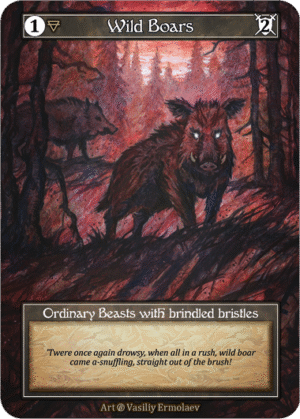 Wild Boars Beta Foil