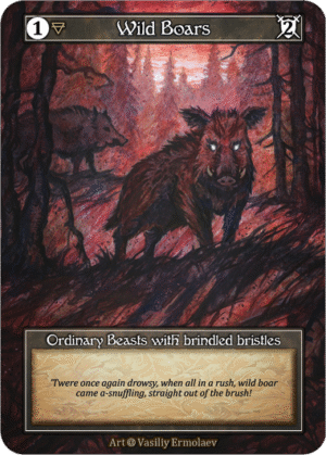 Wild Boars Alpha Foil