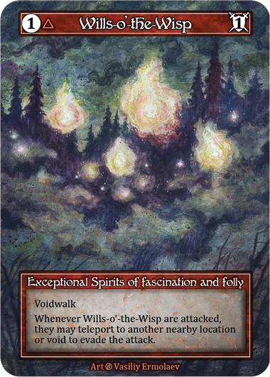 Wills-o’-the-Wisp Beta Foil
