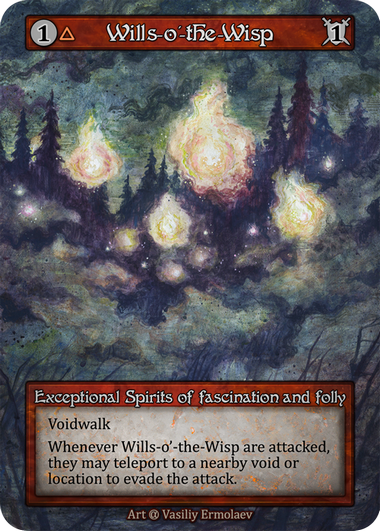 Wills-o’-the-Wisp Alpha