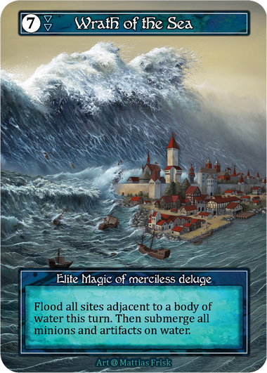 Wrath of the Sea Alpha Foil