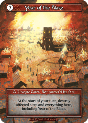 Year of the Blaze Foil