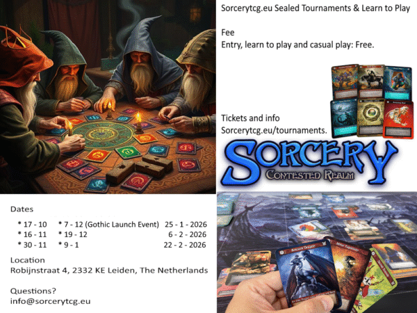 Tournament May 31 2026 Sealed Ticket