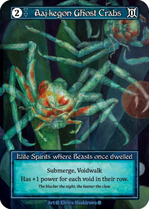 got-aaj_kegon_ghost_crabs-b-f Aaj Kegon Ghost Crabs Foil