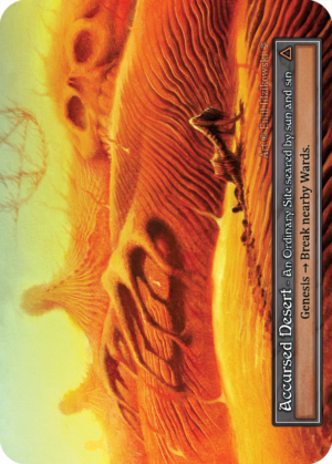 got-accursed_desert-b-f Accursed Desert Foil